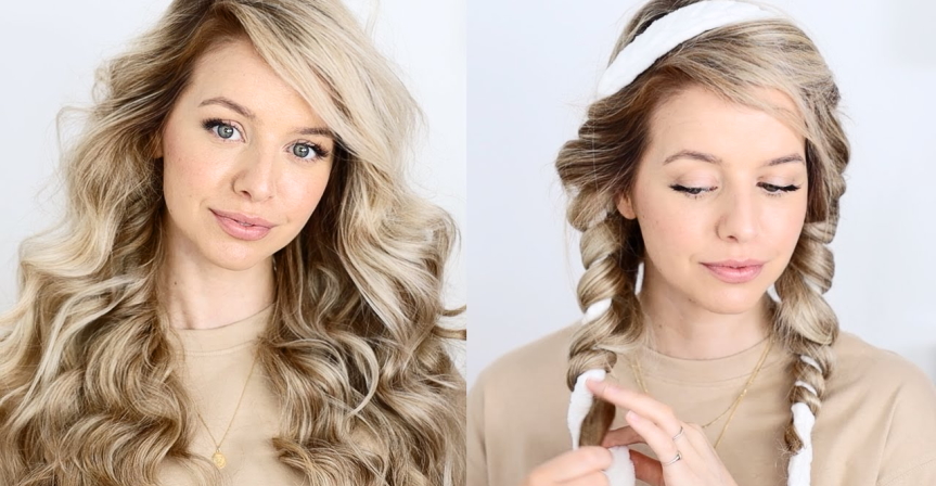 How to create curls without outlet heat